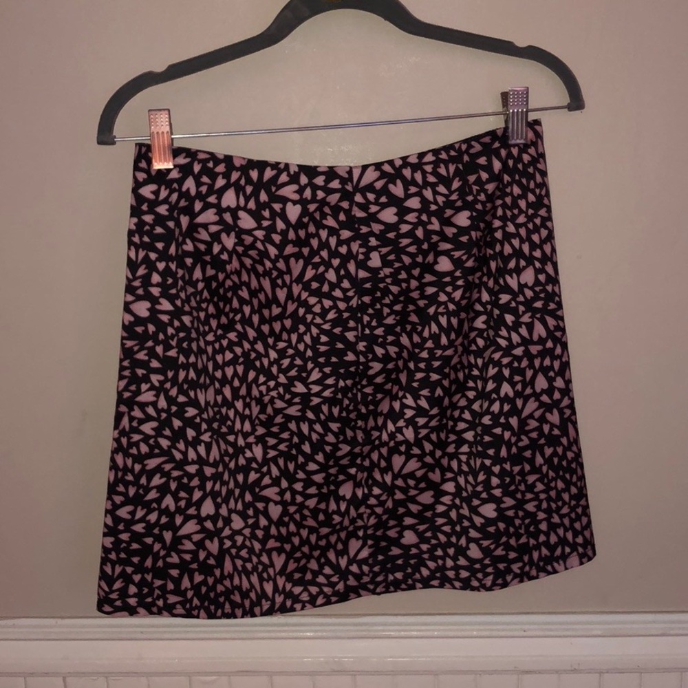 Heart mini skirt